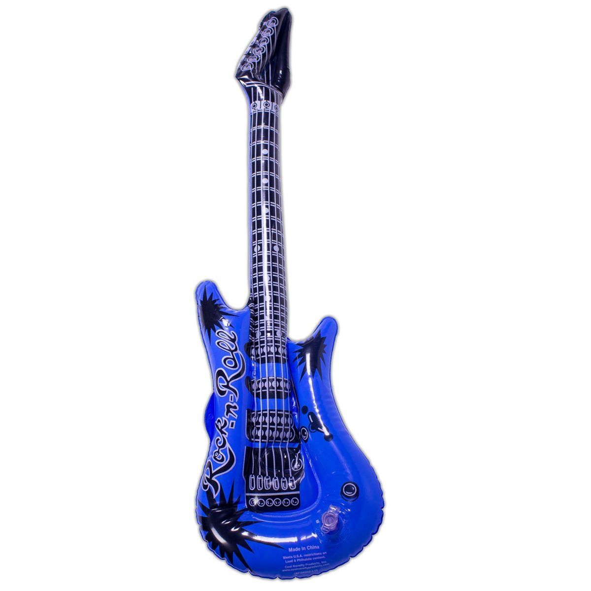 Bulk Inflatable Instruments 120 Bulk Inflatable 22 Inch Assorted Color Guitars - at ...