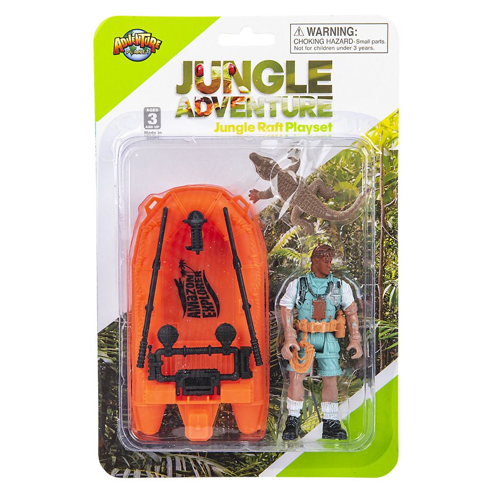 Small Raft Toy 72 Bulk Small Jungle Raft Play Set - at - bluestarempire.com