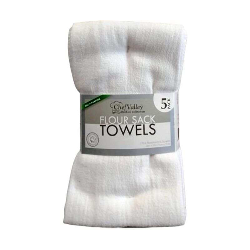 12 Bulk 5 Pack Flour Sack Towels - at - bluestarempire.com