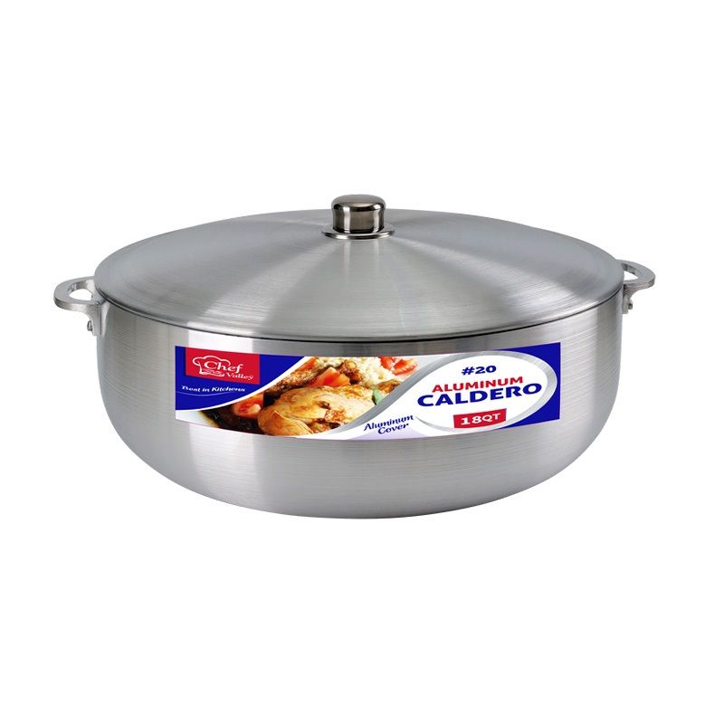 4 Bulk Alu Lid Caldero H-Duty#20 20qt,42cm - at - bluestarempire.com