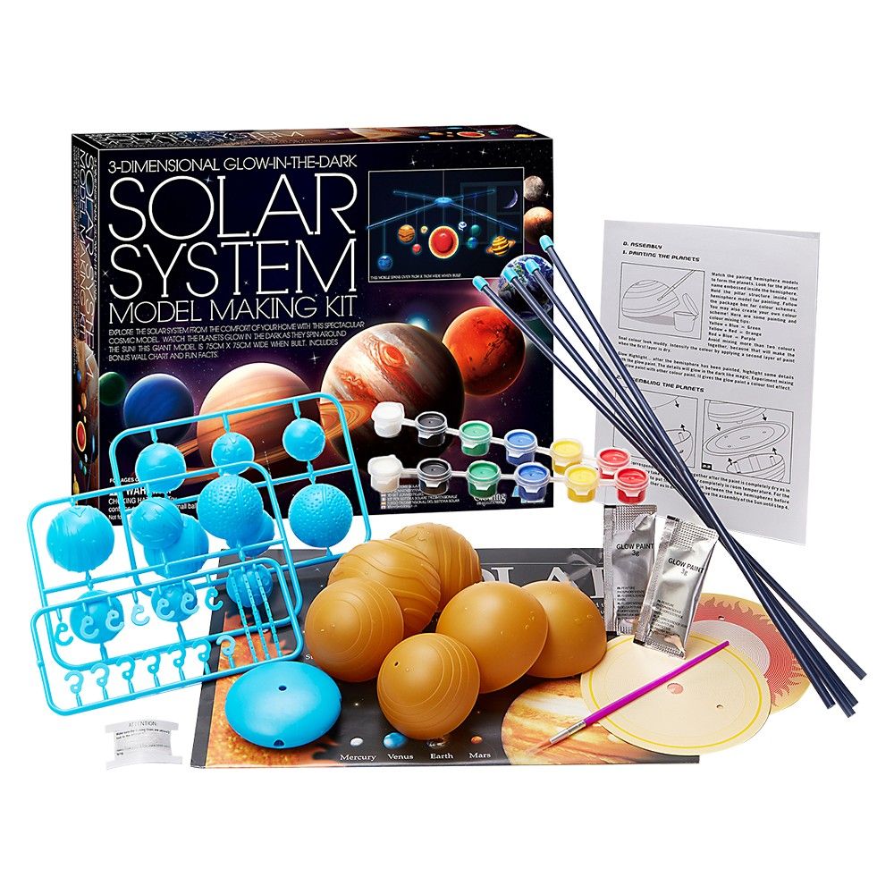 12 Bulk 3d Solar System Model Making Kit