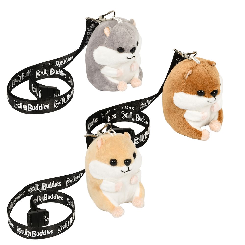 180 Bulk 4" 180pc Lanyard Belly Buddy Assortment