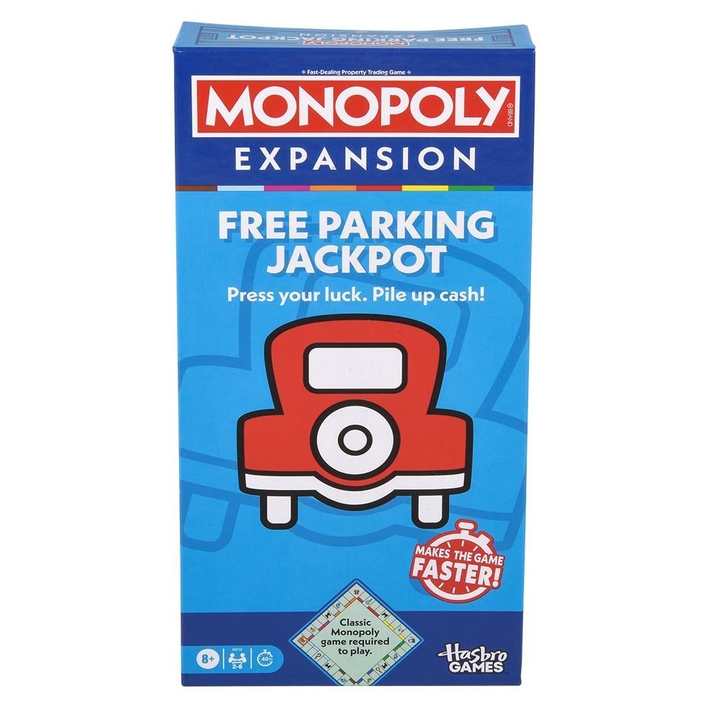 6 Bulk Hasbro Monopoly Free Parking Jackpot