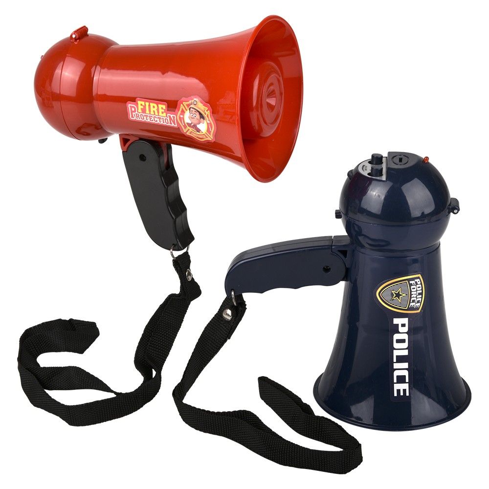 12 Bulk Police And Fire Megaphone Asmt