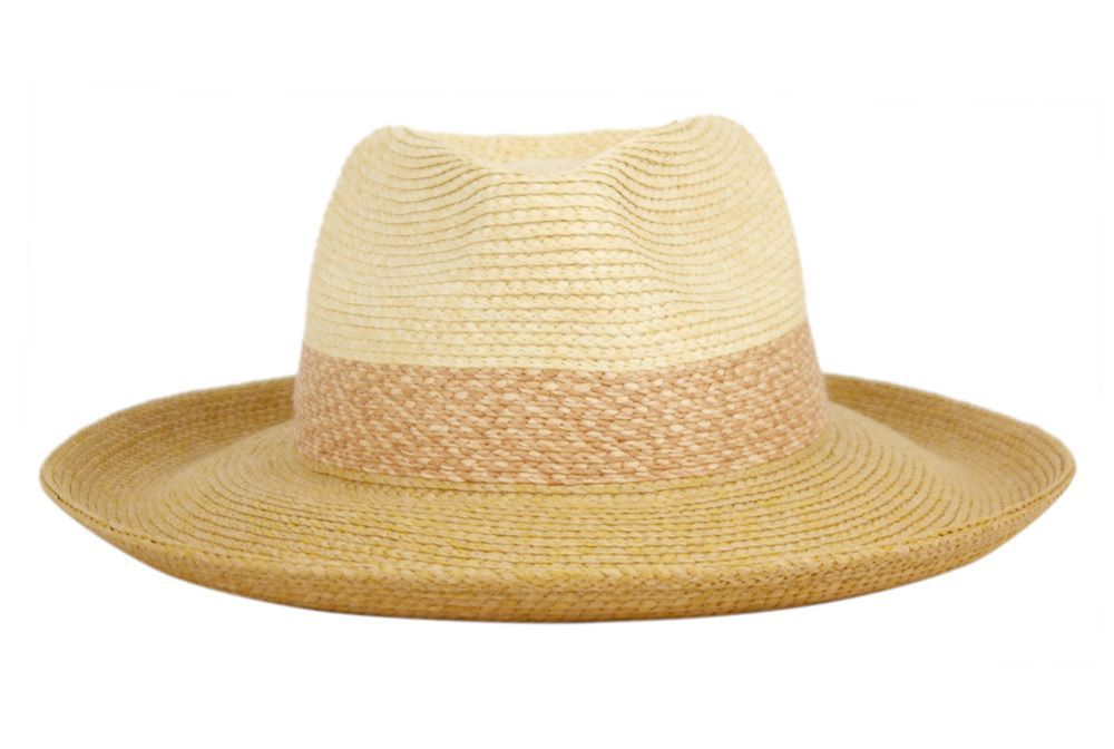 6 Bulk Up Brim Straw Fedora Hats