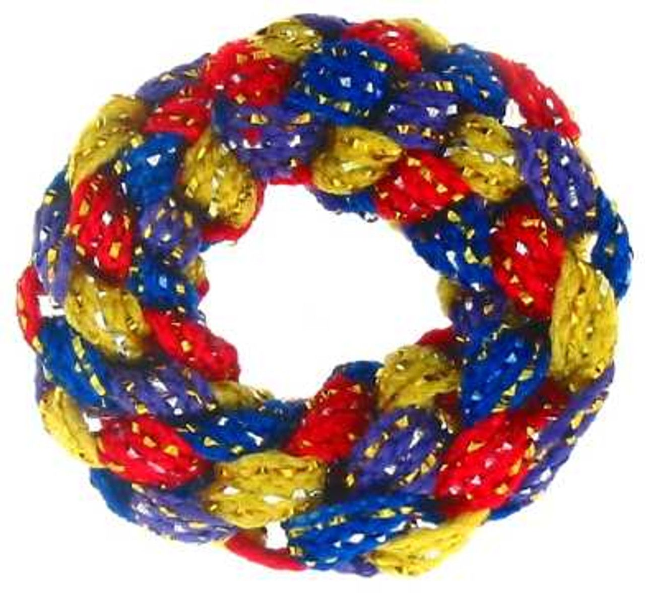 60 Bulk MultI-Colored Hair Scrunchies,