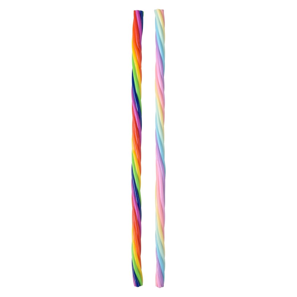 288 Bulk 12" Rainbow Stretchy Noodle