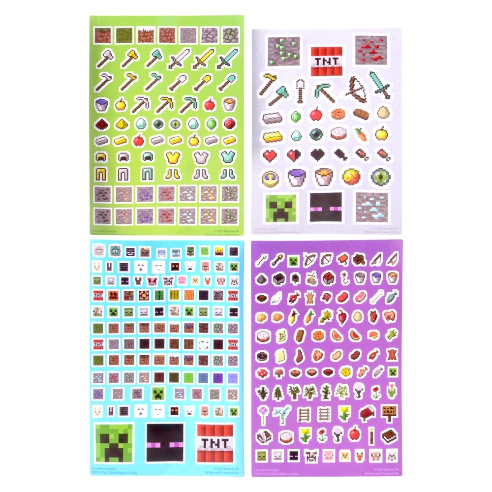 12 Bulk Minecarft Deluxe Activity Set