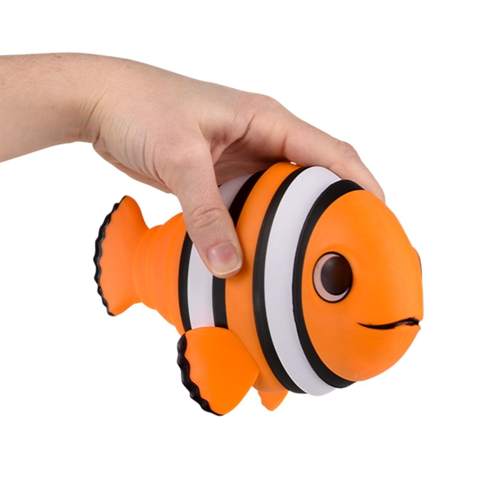96 Bulk 7" Wiggle Sensory Clown Fish 12ct
