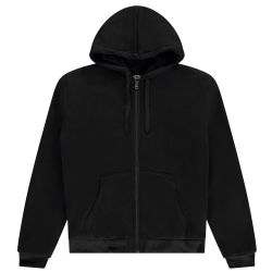 24 Bulk Sherpa -Lined Men Hooded Heavyweight Sweatshirts In Assorted Sizes And Colors