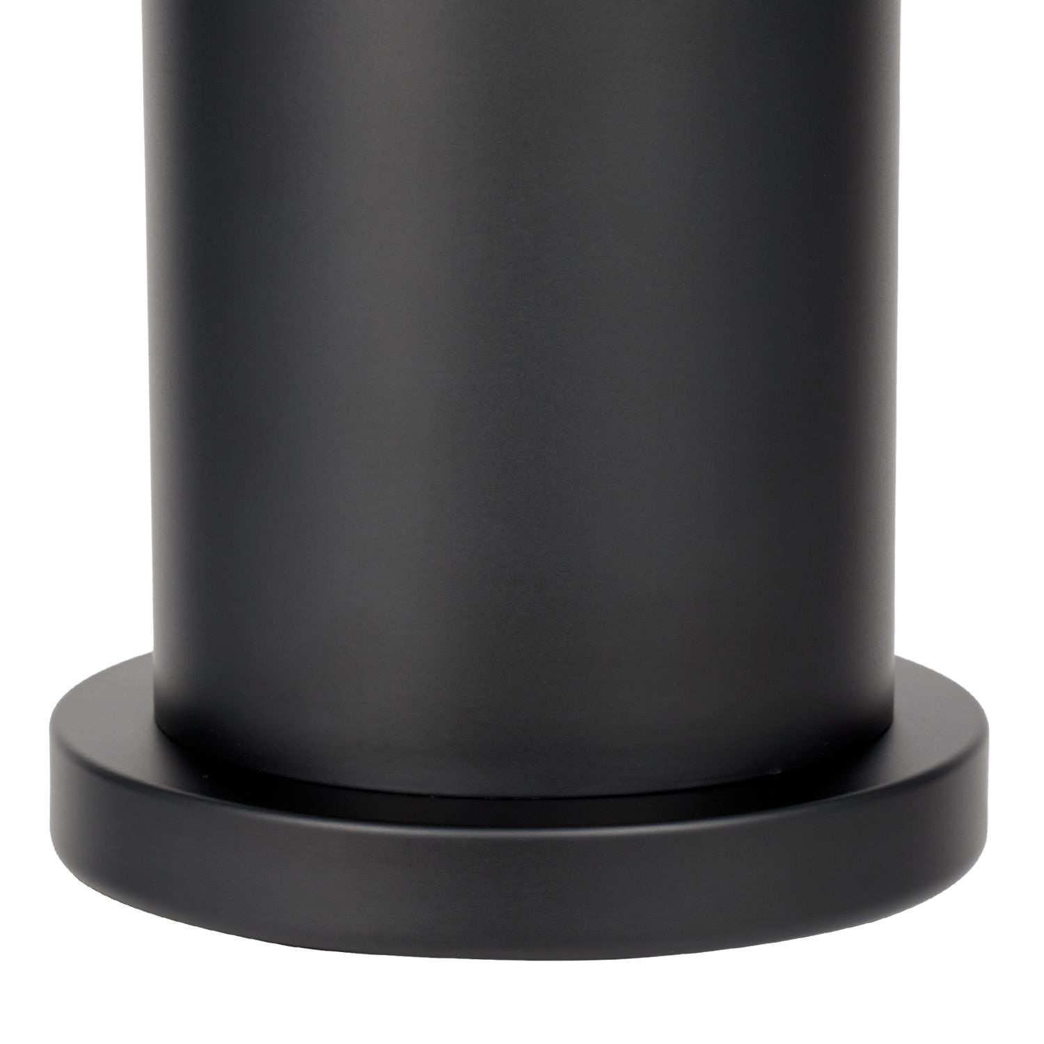 6 Bulk Petrona Matte Finish Toilet Bowl Brush And Holder, Black