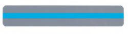 24 Bulk Sentence Strip Reading Guides Blue