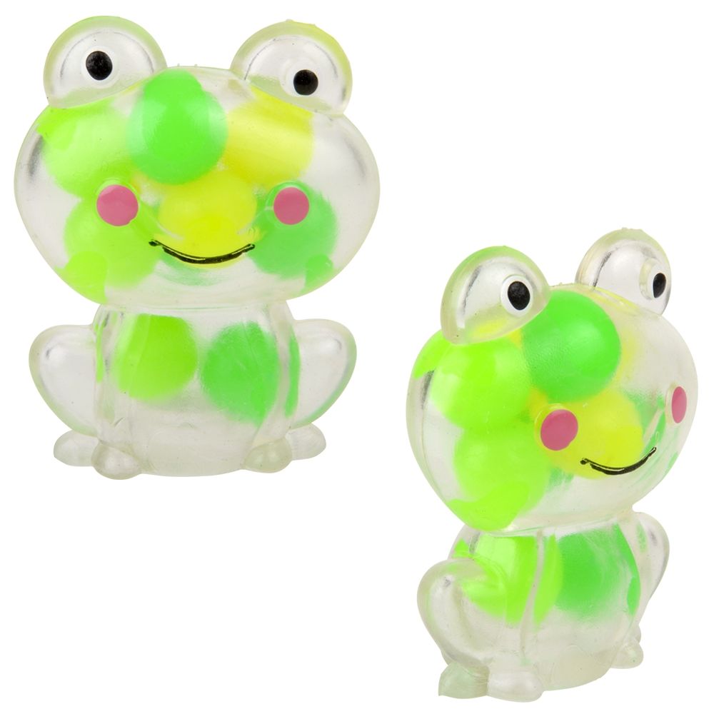288 Bulk 2" Squeezy Bead Frog