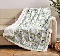 12 Bulk "faith, Hope & Love" Printed Sherpa Throw