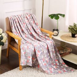 12 Bulk Kids' FuN-Filled Fleece Throw