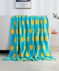 12 Bulk Kids' FuN-Filled Fleece Throw