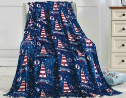 12 Bulk Kids' FuN-Filled Fleece Throw