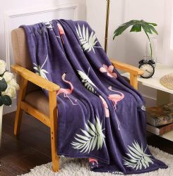 12 Bulk Kids' FuN-Filled Fleece Throw