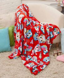 12 Bulk Festive Holiday Fleece Throw