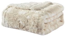 2 Bulk Beige Alaska Sherpa King Blanket