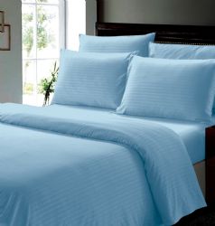 6 Bulk 4-Piece Classic Stripe Full Sheet Set - Assorted