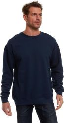 24 Bulk Mix And Match Mens Fleece Assorted Jogger Pants And Navy Crew Neck Sweatshirts Size Small