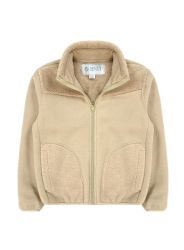24 Bulk Girls Micropolar Sherpa Fleece ZiP-Up Jacket In 3 Assorted Colors, Assorted Sizes 6-14
