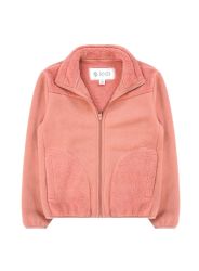 24 Bulk Girls Micropolar Sherpa Fleece ZiP-Up Jacket In 3 Assorted Colors, Assorted Sizes 6-14