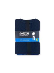 24 Bulk Mens Thermal Shirt & Fleece Pants Set Assorted Colors And Sizes S-xl