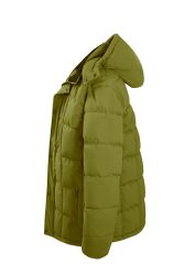 12 Bulk Mens Woven Padded Bubble Jacket Assorted Sizes M-2xl Chartreuse