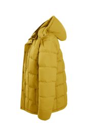 12 Bulk Mens Woven Padded Bubble Jacket Assorted Sizes M-2xl Yellow