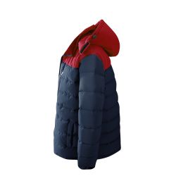 12 Bulk Mens Fashion Padded Bubble Jacket Assorted Sizes S-Xl Navy