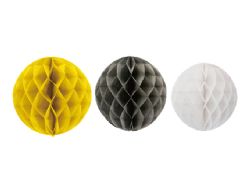 144 Bulk 2-Piece Honeycomb Ball 7.9-inch