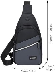 4640314 36 Bulk Mens Sling Backpack Chest Crossbody Shoulder Bag - at ...