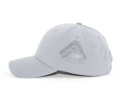 48 Bulk 6 Panel Strapback High Profile Cap Light Grey