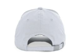 48 Bulk 6 Panel Strapback High Profile Cap Light Grey