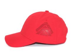 48 Bulk 6 Panel Strapback High Profile Cap Red