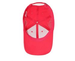 48 Bulk 6 Panel Strapback High Profile Cap Red