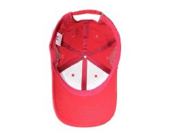 48 Bulk 6 Panel Strapback High Profile Cap Wine