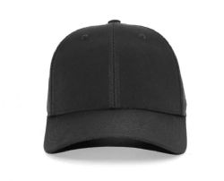 48 Bulk 6 Panel Snapback High Profile Hat Black
