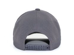 48 Bulk 6 Panel Snapback High Profile Hat Dark Grey