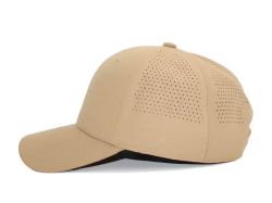 48 Bulk 6 Panel Snapback High Profile Hat Khaki