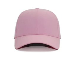 48 Bulk 6 Panel Snapback High Profile Hat Light Pink