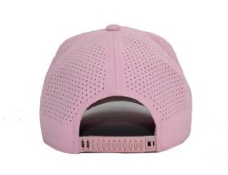48 Bulk 6 Panel Snapback High Profile Hat Light Pink