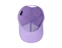 48 Bulk 6 Panel Snapback High Profile Hat Light Purple