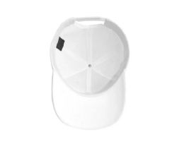48 Bulk 6 Panel Snapback High Profile Hat White