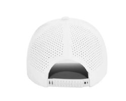 48 Bulk 6 Panel Snapback High Profile Hat White