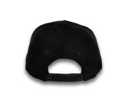 48 Bulk 5 Panel Snapback High Profile Hat Black