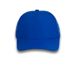 48 Bulk 5 Panel Snapback High Profile Hat Blue
