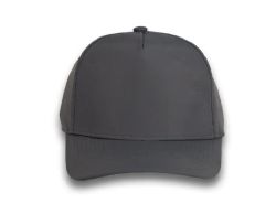 48 Bulk 5 Panel Snapback High Profile Hat Dark Grey